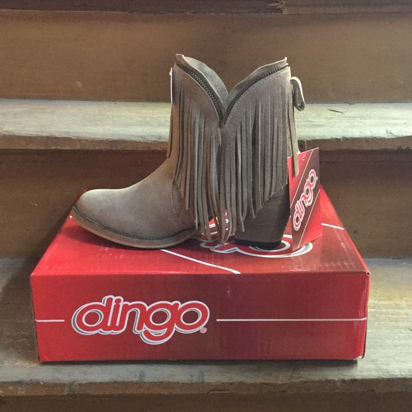 Short fringe booties - Picture 2 of 3