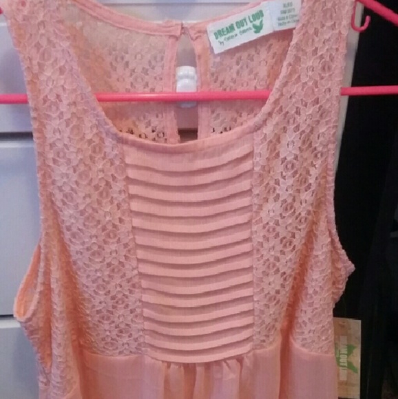NWT Sheer Dream Out Loud sleeveless top