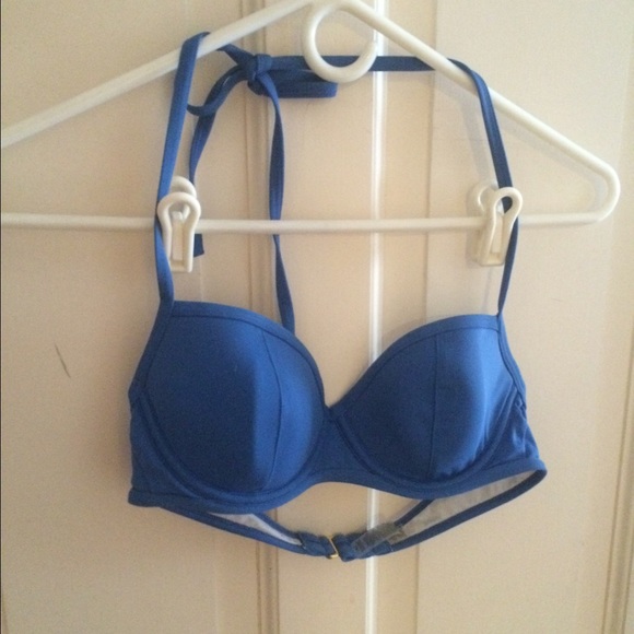 Victoria's Secret blue bikini top
