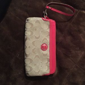 Coach wristlet