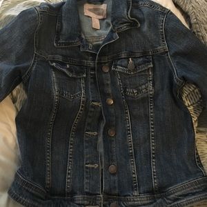 Lightly worn jean jacket