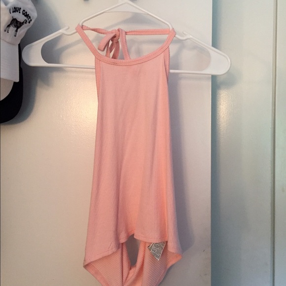 Pink Halter Top