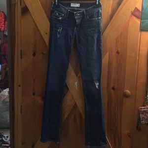 Abercrombie boot cut jeans