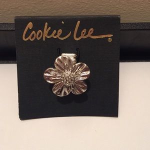 Cookie lee flower stretch ring