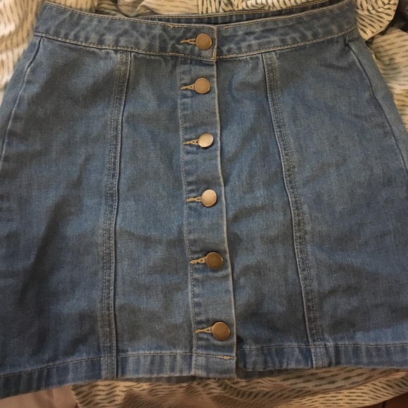 Forever 21 jean skirt - Picture 1 of 2