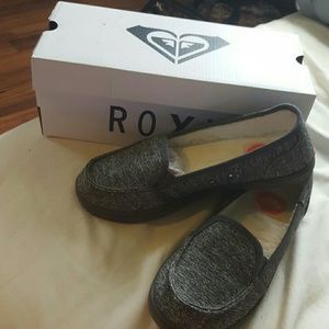Wool Black Slip-ons