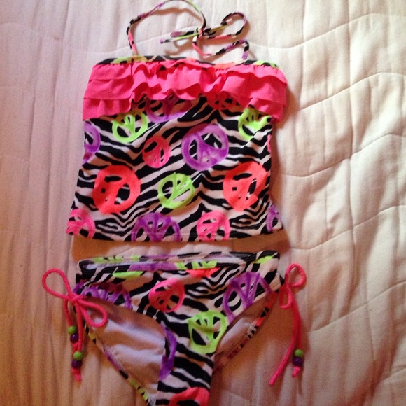 Girls swim suit size 10 - Picture 1 of 2