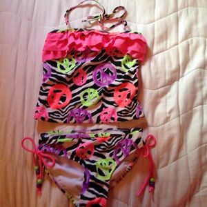 Girls swim suit size 10