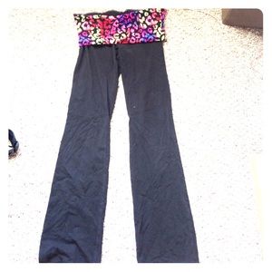 Victoria secret long flare yoga pants