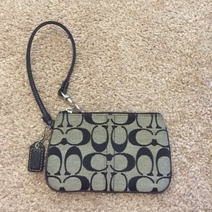 Authentic Small Coach Wristlet