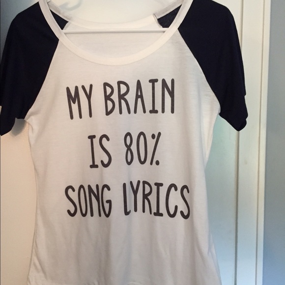 Song Lyrics Shirt