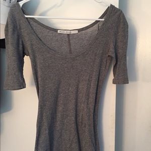 Grey Crop Sleeve