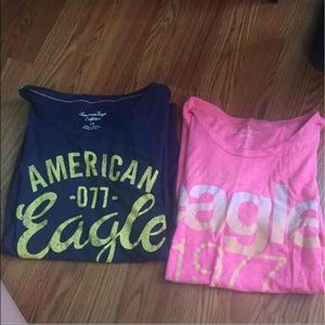 AE graphic tee bundle