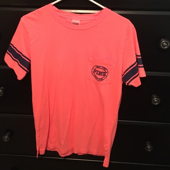 SOLD PINK pocket tshirt