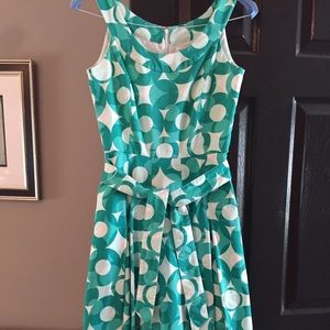 Calvin Klein fit and flare dress