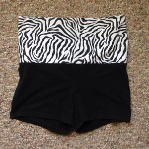 Victoria secret spandex running shorts
