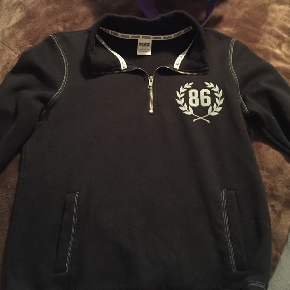 Victoria secret half zip sweatshirt