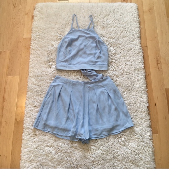 Pale Blue Matching Set - Picture 3 of 4