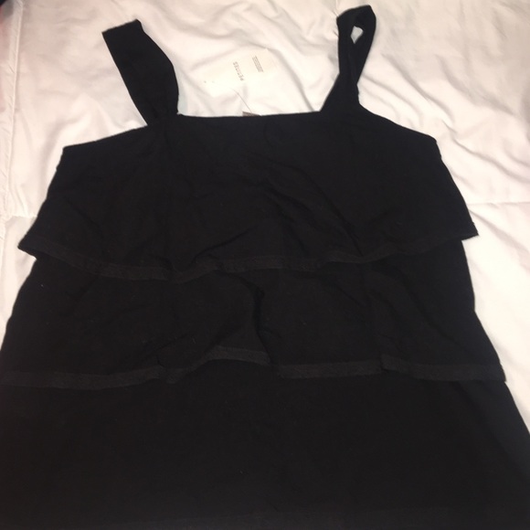 Black tank top