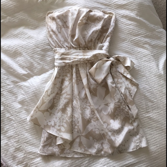 Express Strapless Mini Sundress Size 4