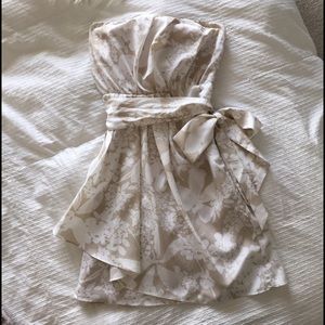 Express Strapless Mini Sundress Size 4