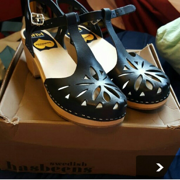 SOLD Lacy Swedish Hasbeens Size 40