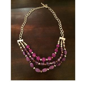 Purple necklace