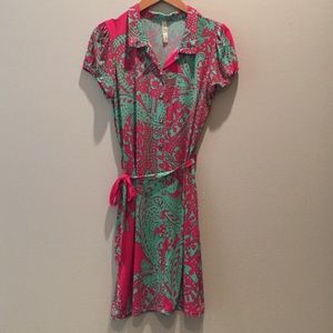 Hot pink and mint dress💗🎉💗🎉