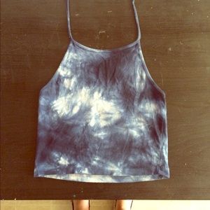 ***RARE*** Acid-Wash Tie-Dye Brandy Halter Top