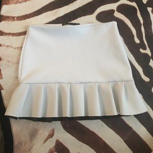White Neoprene Skirt