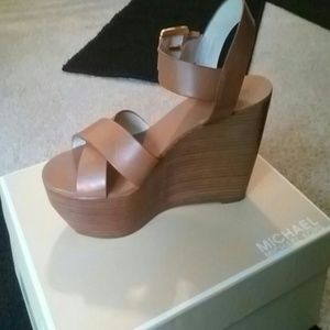 Michael Kors wedge sole sandals