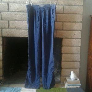 Linen Navy pants