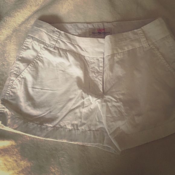 J.Crew White Chino Shorts