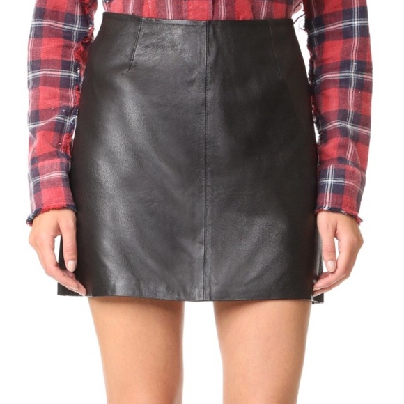 BB Dakota Dresses & Skirts - ✨❗️SALE❗️✨BB DAKOTA leather mini skirt