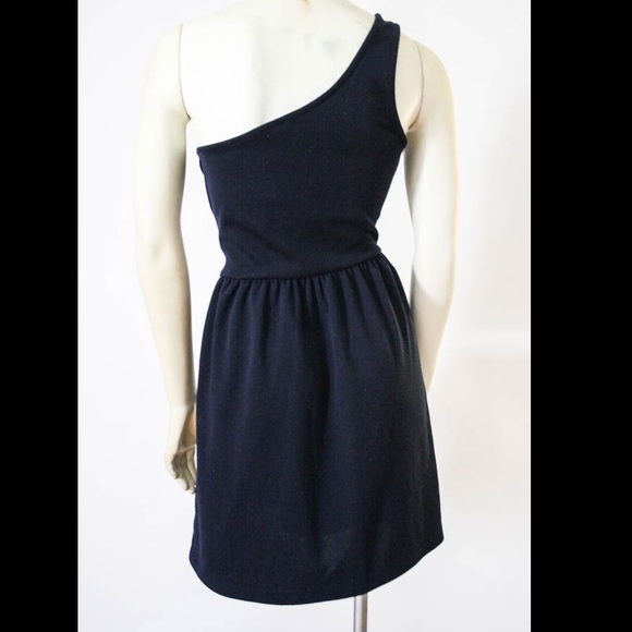 Navy one strap dress - Picture 2 of 2