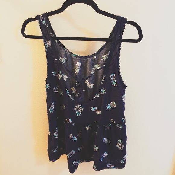 Pineapple Tanktop (ALL MUST GO BY END OF AUGUST!!) - Picture 2 of 2