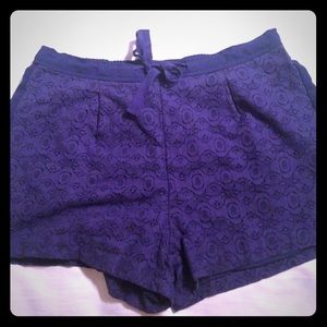 Women's lace shorts