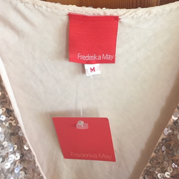 Powder Pink Sequin Dress - Picture 3 of 4