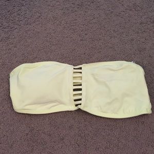 Forever 21 strapless bikini top