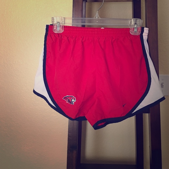 Nike brand university of Houston running shorts