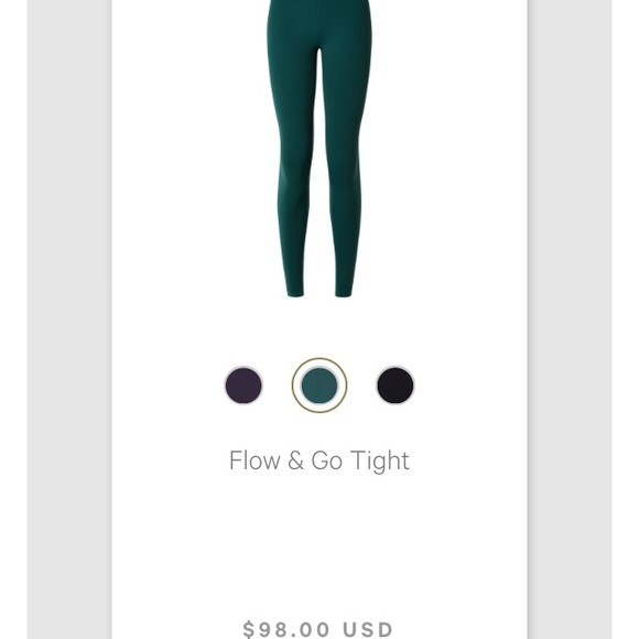 Lulu Lemon Emerald Green Leggings