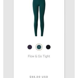 Lulu Lemon Emerald Green Leggings