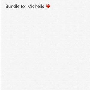 Bundle for Michelle