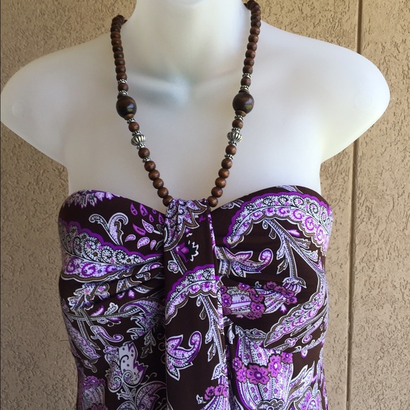 R&M Richards strapless dress
