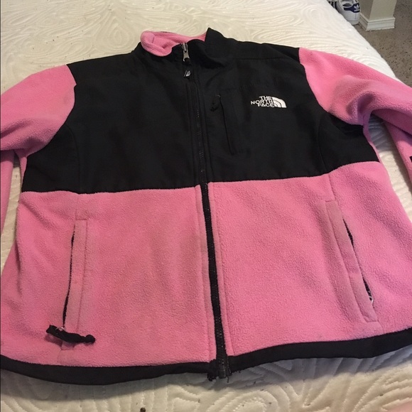Pink northface jacket