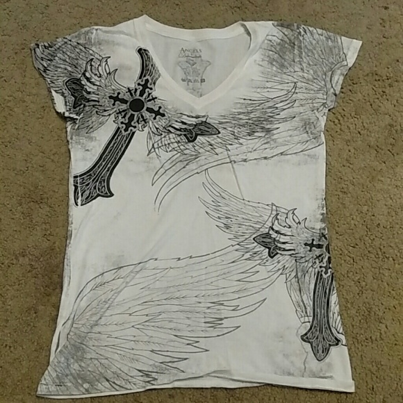 Angels and Diamonds short sleeved shirt