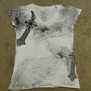 Angels and Diamonds short sleeved shirt