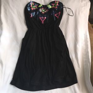 Strapless Black Dress