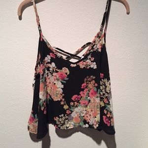 Flower flowy top