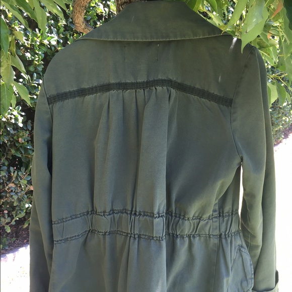 Green Army Jacket from Urban Outfitters - Picture 2 of 4